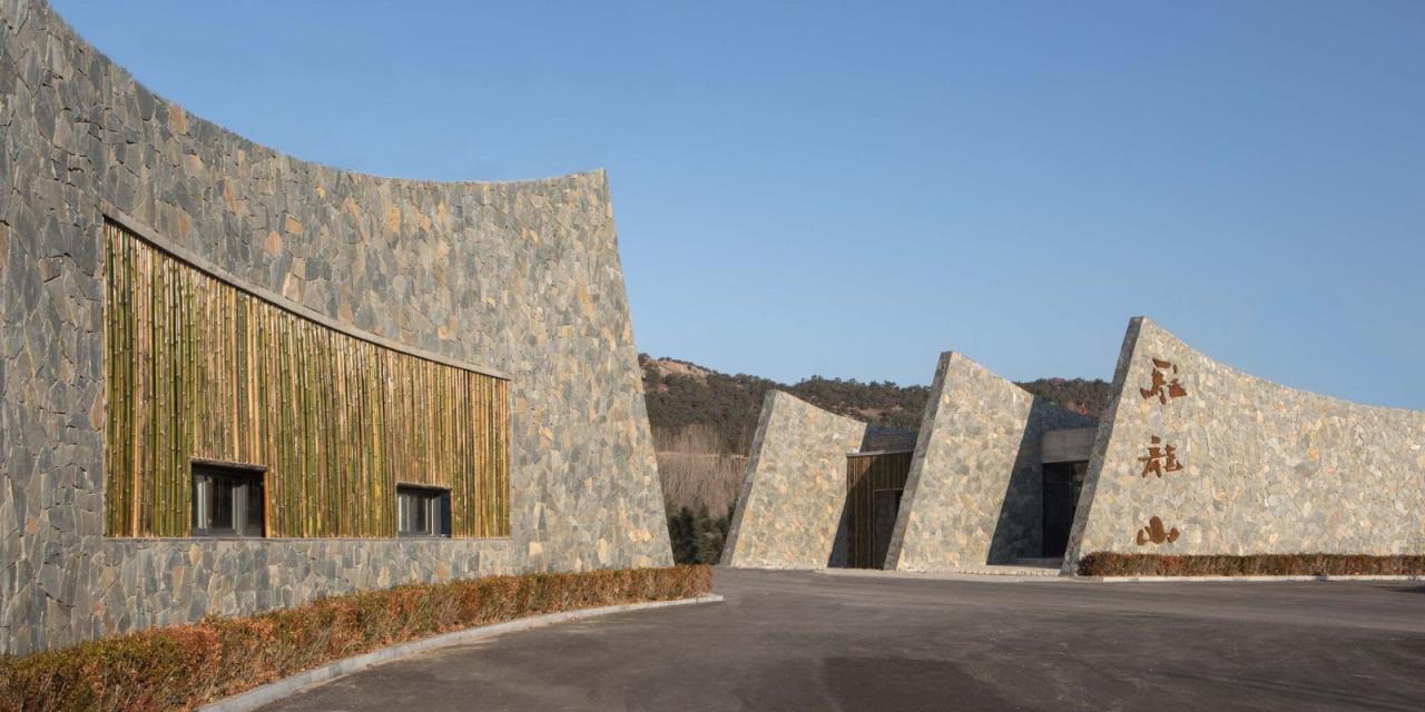 BIM建筑|驻龙山游客中心 / Aurelien Chen