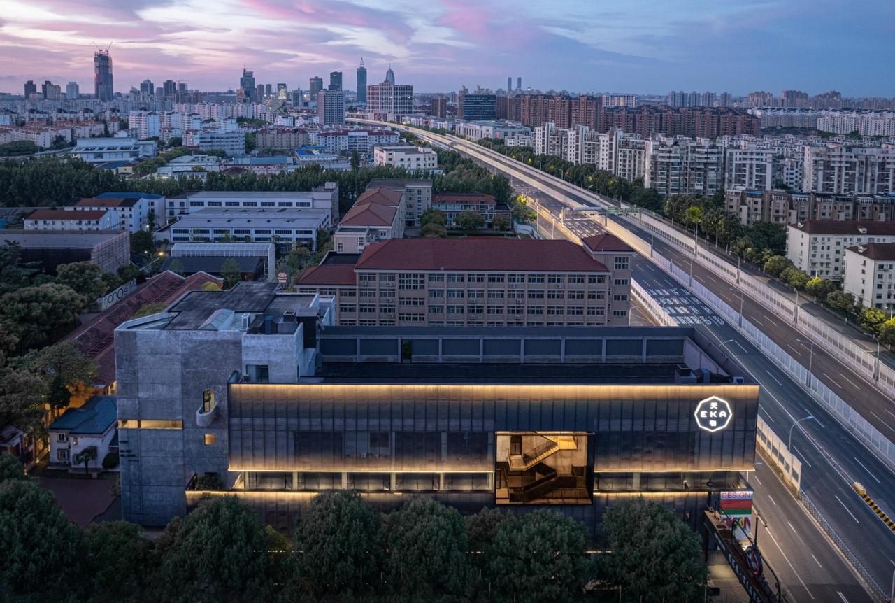 BIM建筑|远舰·EKA天物，上海 / 本哲建筑