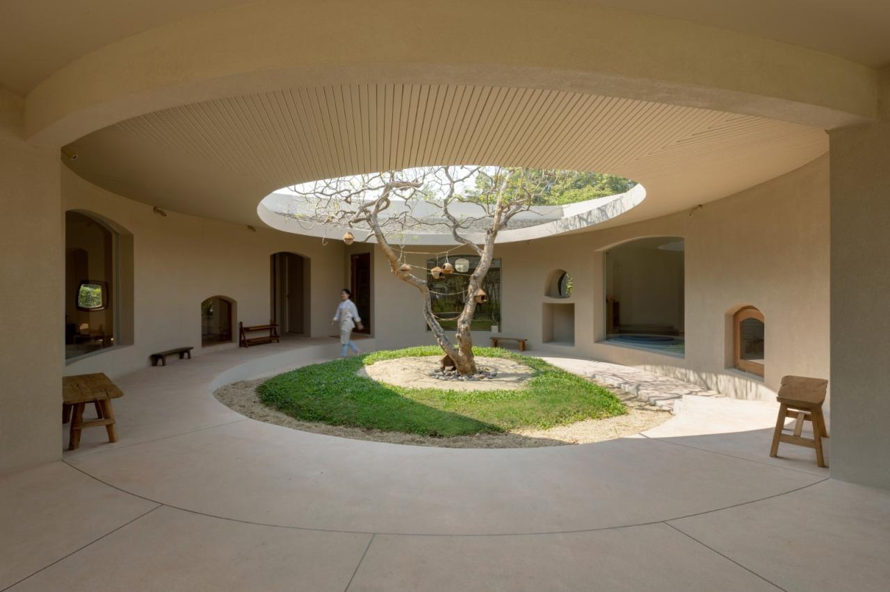 BIM建筑|小火炉&小树桩咖啡店和游乐场 / NITAPROW