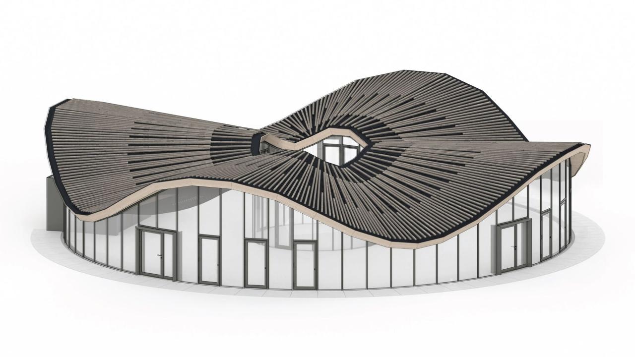 BIM建筑|混合亚麻展馆 / ICD/ITKE/IntCDC 斯图加特大学