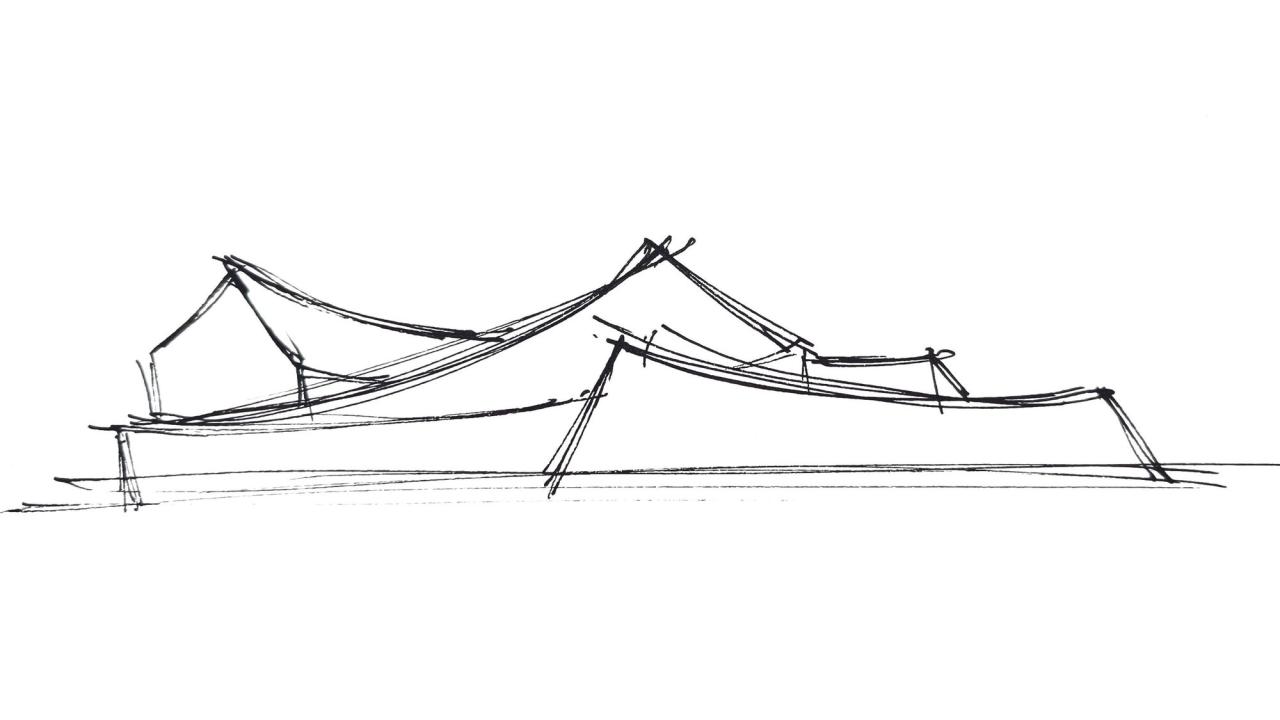 BIM建筑|驻龙山游客中心 / Aurelien Chen