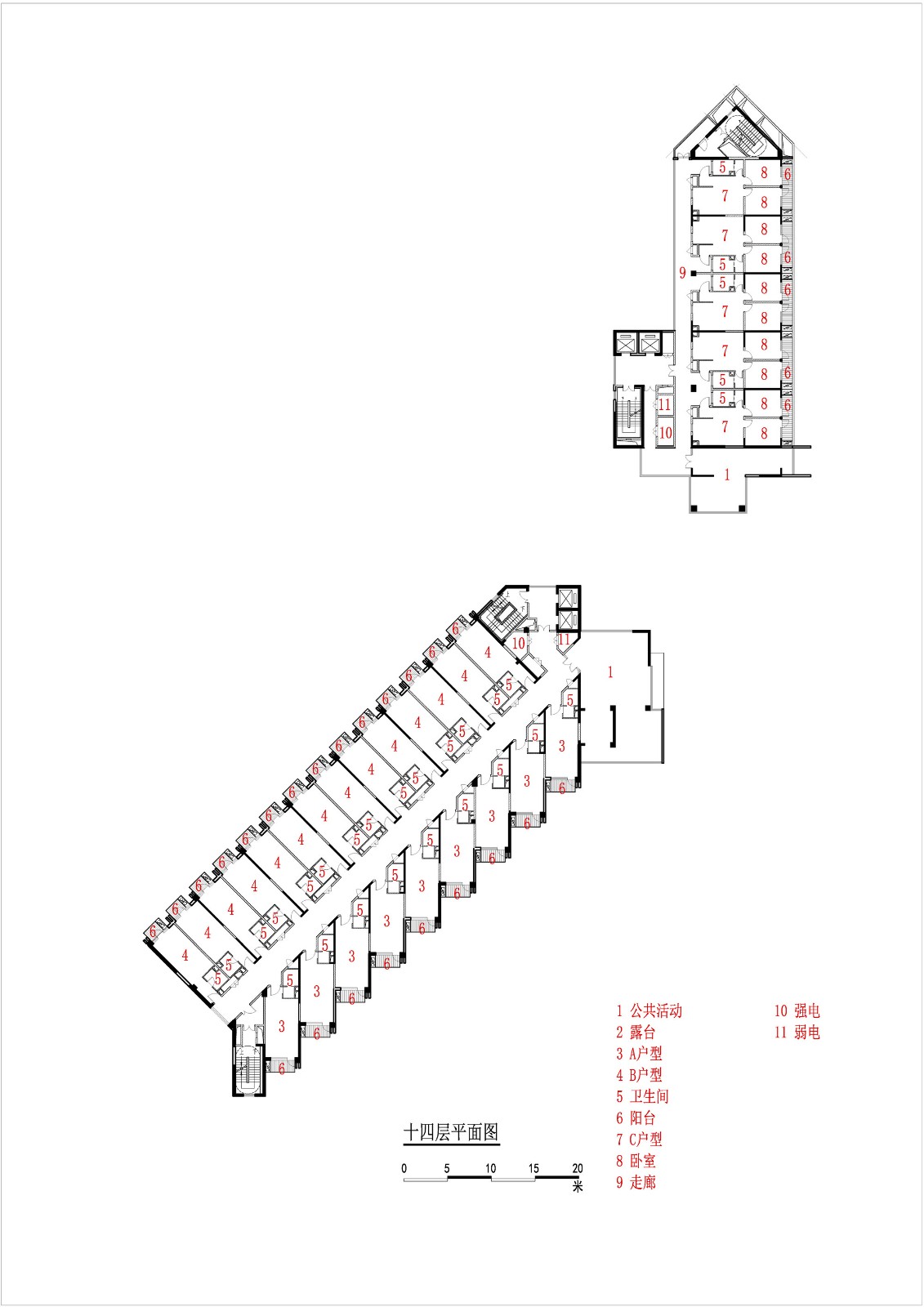 BIM建筑|南京未来科技城人才公寓 / 中锐华东荣朝晖工作室