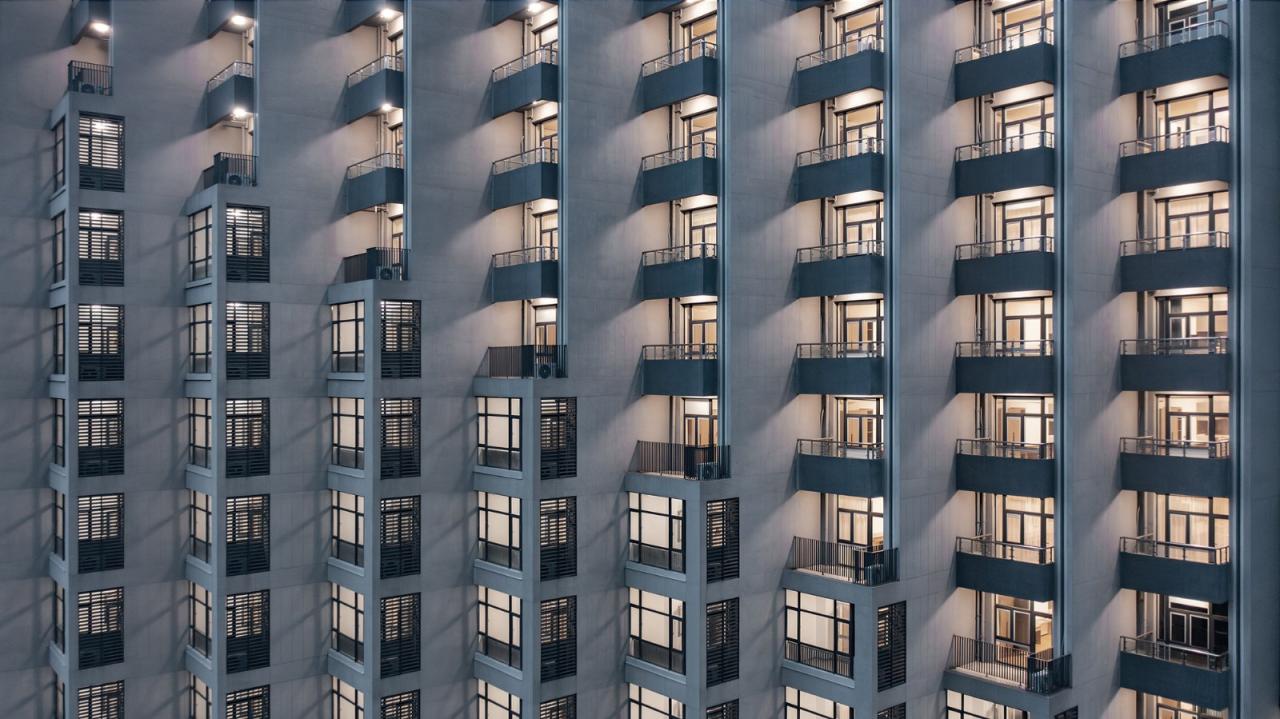 BIM建筑|南京未来科技城人才公寓 / 中锐华东荣朝晖工作室