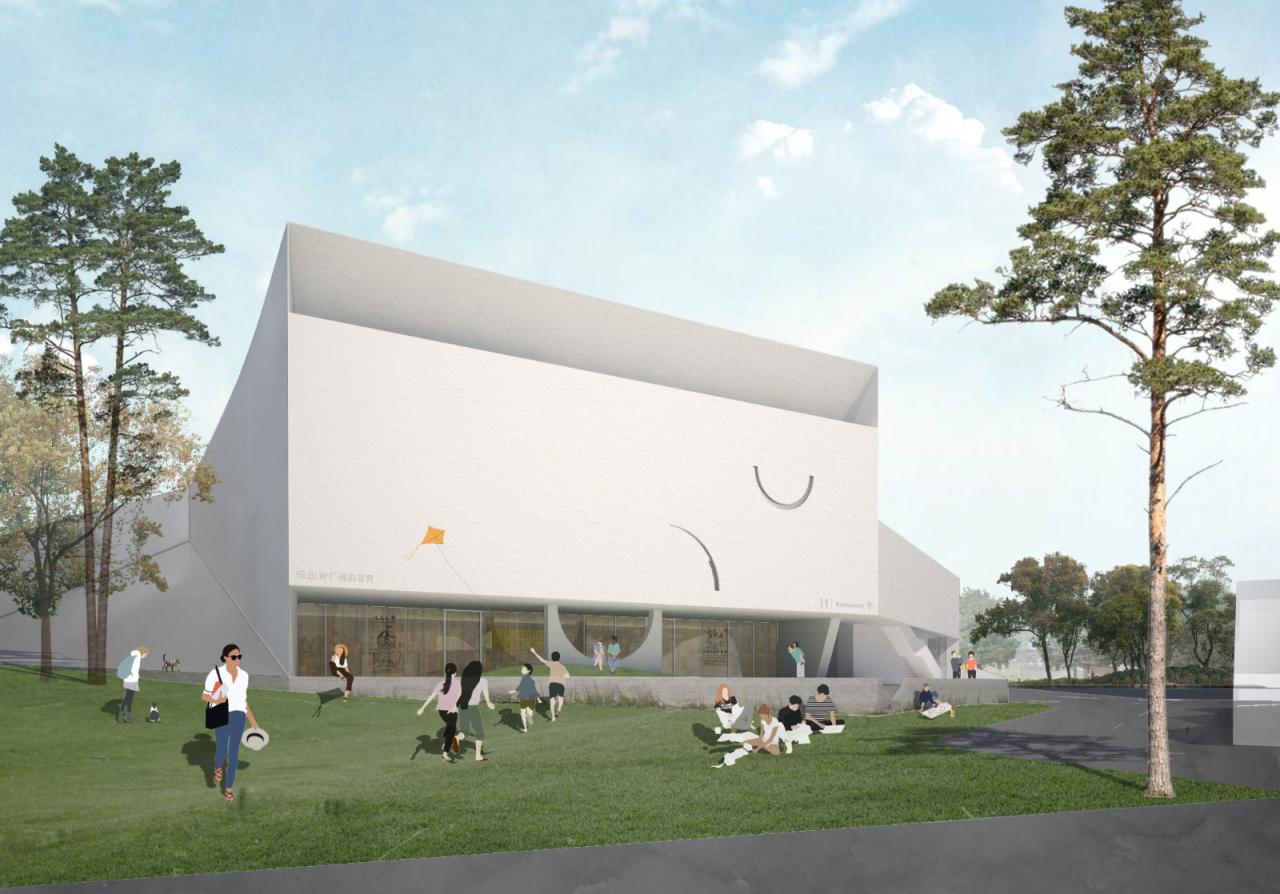 BIM建筑|麓湖一片森林儿童博物馆 / 大料建筑
