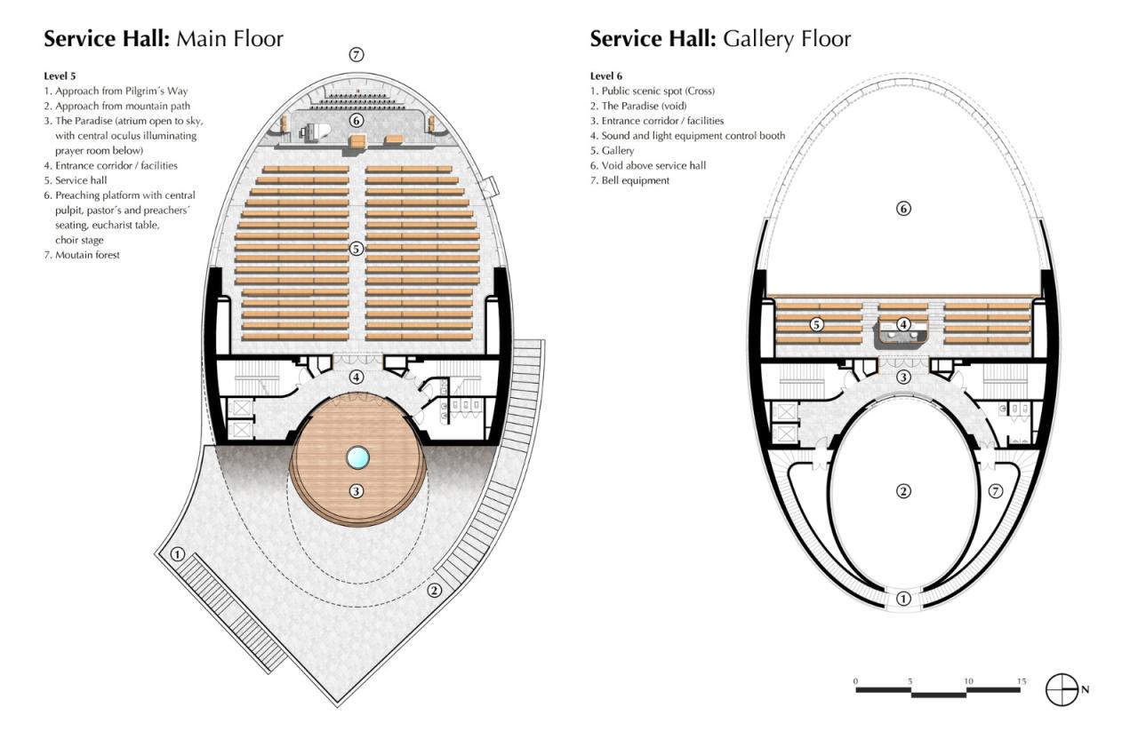 BIM建筑|巨龙山教堂 / INUCE • Dirk U. Moench