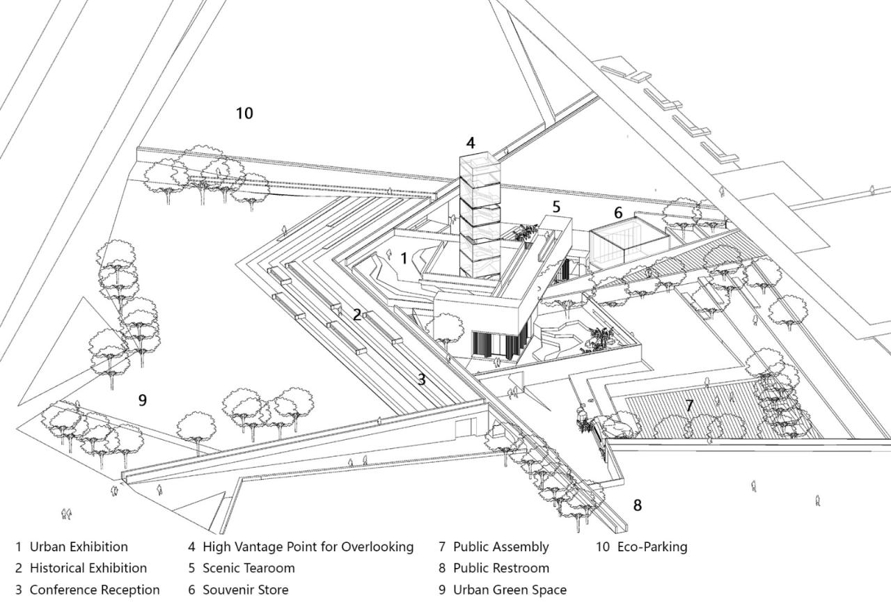 BIM建筑|海东市城市规划展览馆 / 中国建筑设计研究院-品筑设计工作室