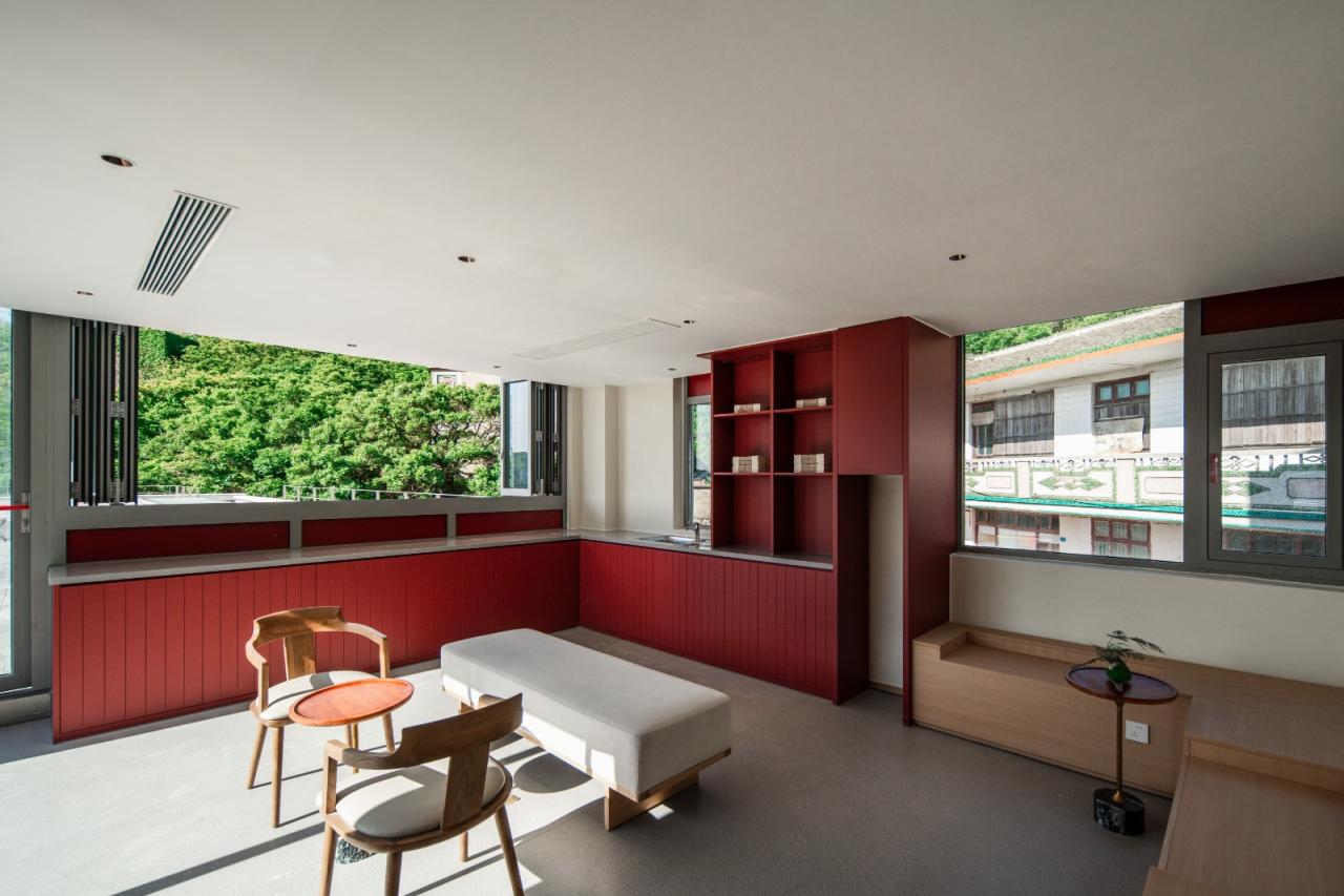 BIM建筑|孤岛浮舟：舟山柴山岛托老所 / 孟凡浩-line+建筑事务所