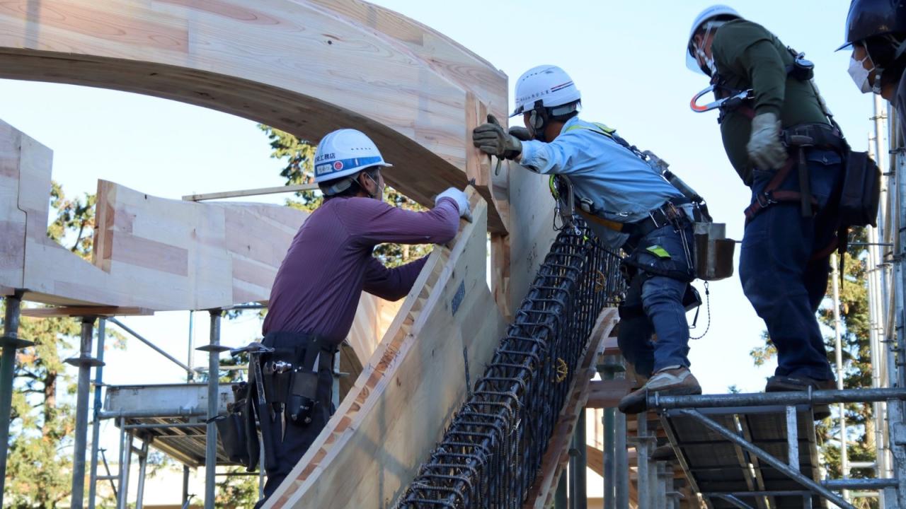 BIM建筑|学生欢迎中心 / VUILD Inc.