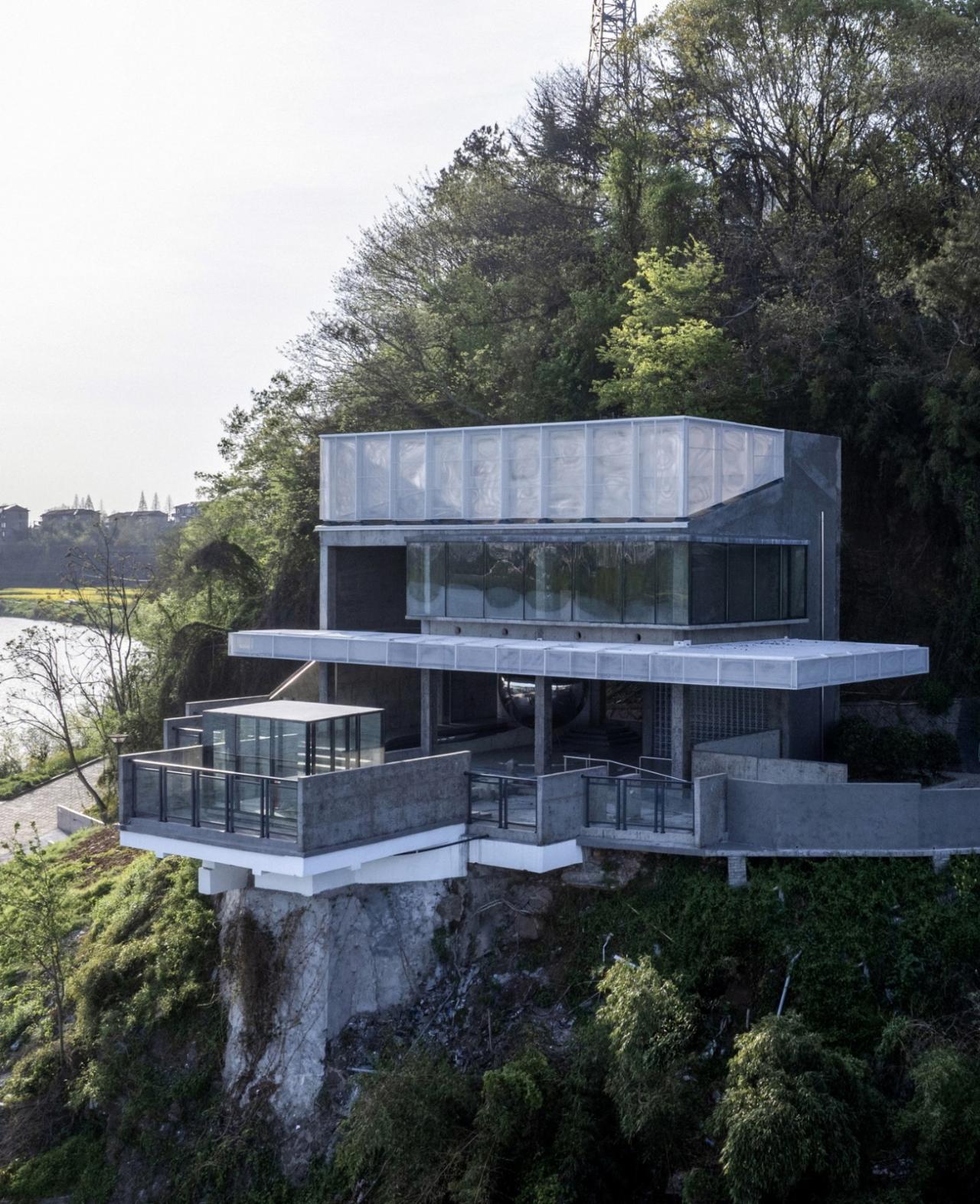 BIM建筑|龙游瀫馆水文展览馆 / 沚山建筑