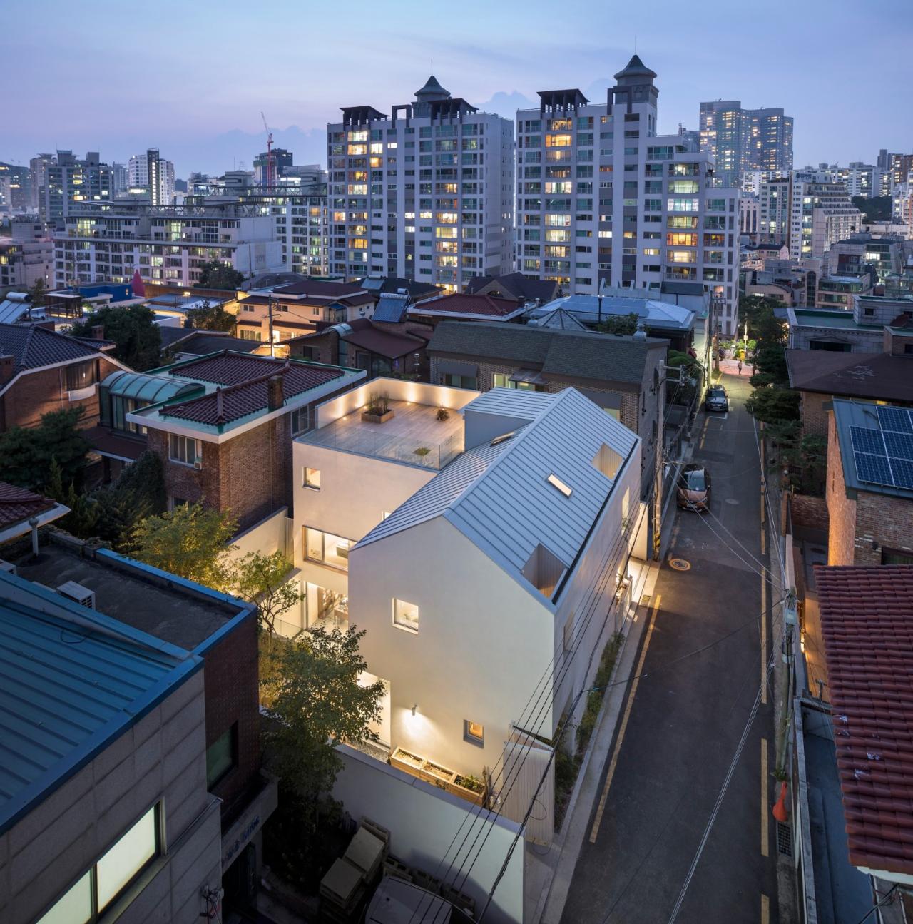 BIM建筑|Seoripul 树屋 / Soltozibin Architects