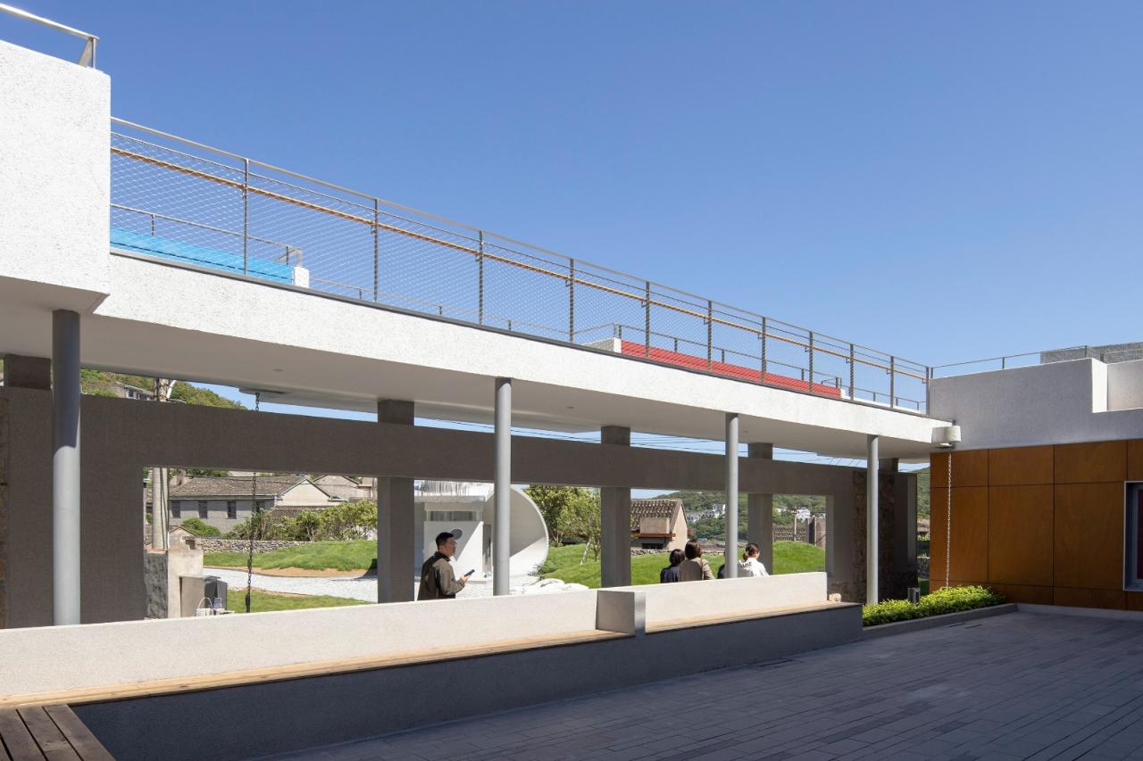 BIM建筑|孤岛浮舟：舟山柴山岛托老所 / 孟凡浩-line+建筑事务所