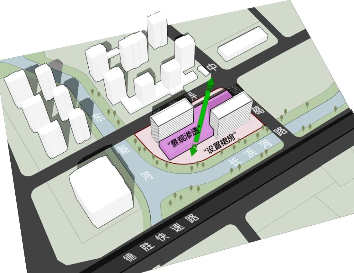 BIM建筑|城市绿谷：寿仙谷 • 数智健康综合体设计竞标方案 / LEAP