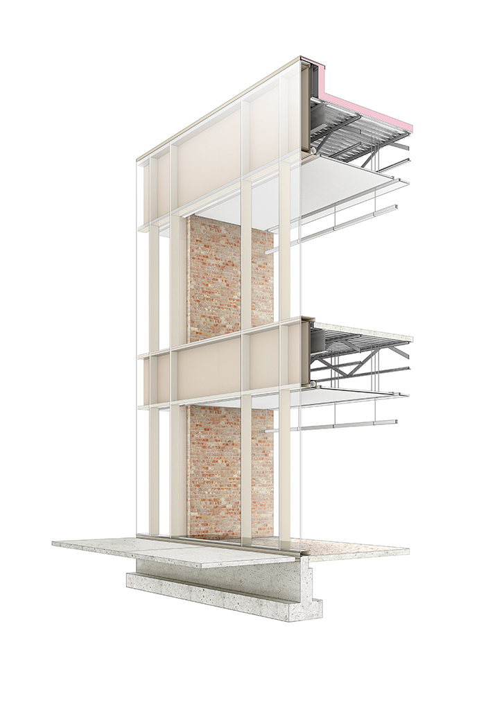 BIM建筑|芝加哥公园区总部和体育馆 / John Ronan Architects