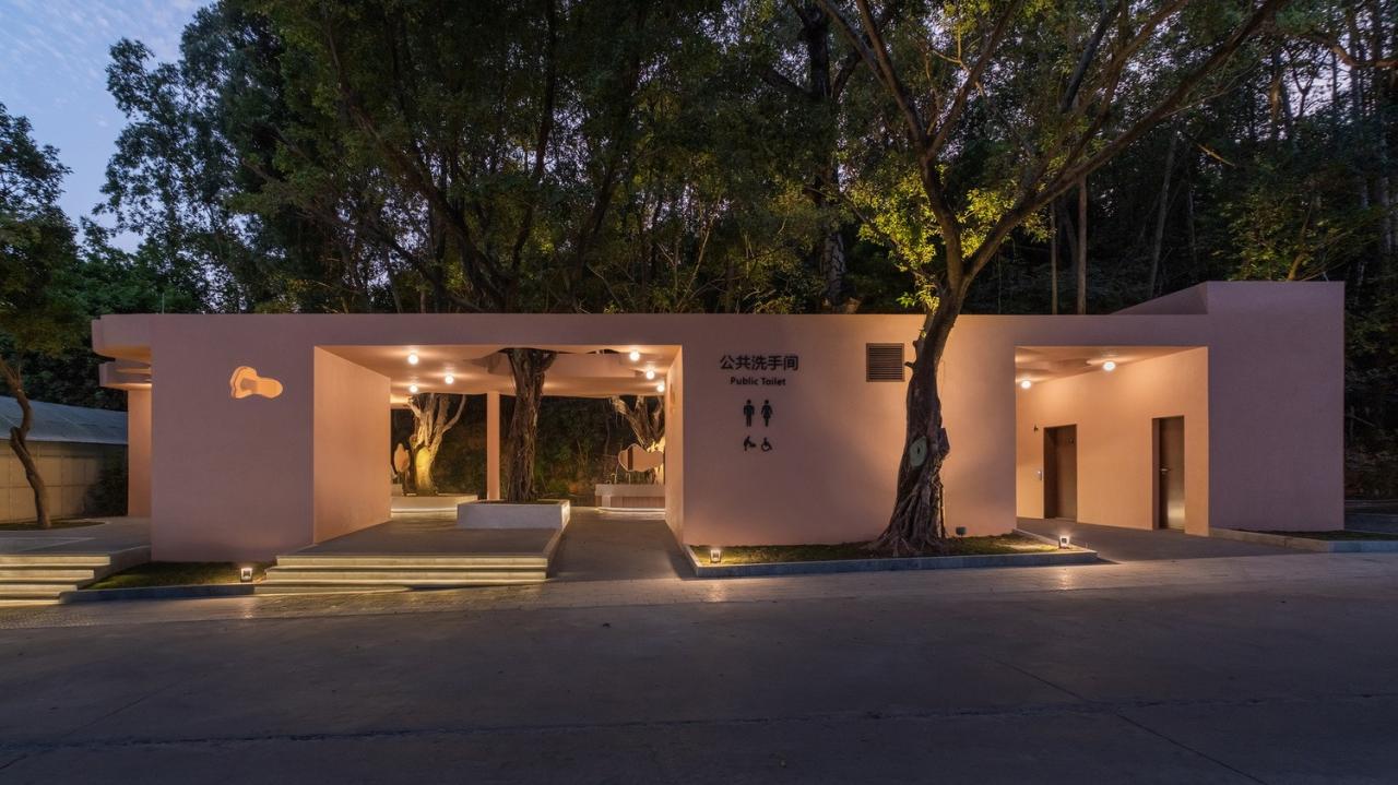 BIM建筑|绯影.驿站：石芽岭公园配套 / Studio 10