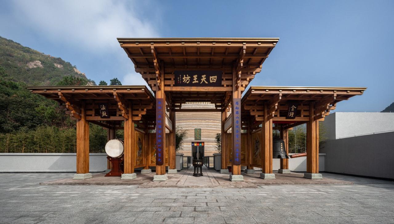 BIM建筑|瑞安普明禅寺 / 孟建民团队
