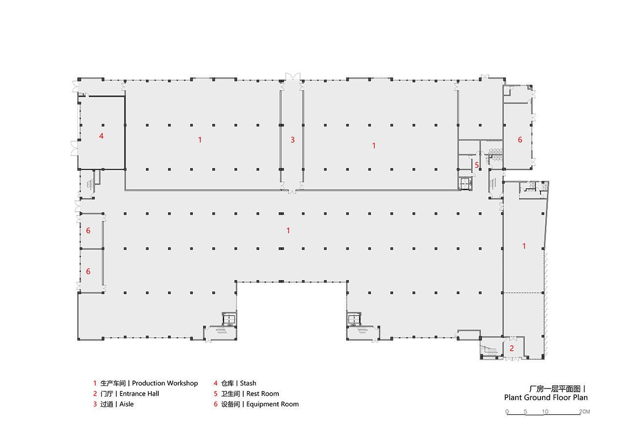 BIM建筑|美术馆语境下的温情工厂/ 田字格建筑事务所