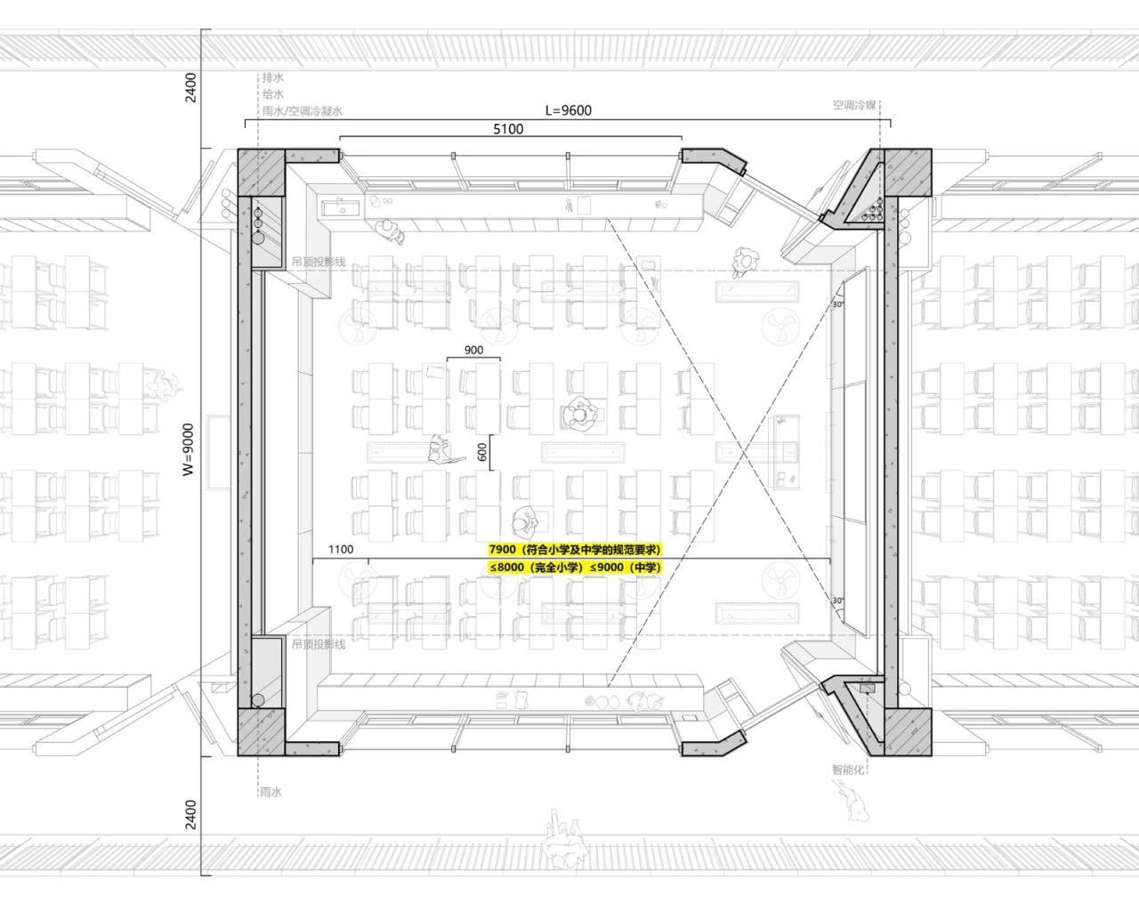BIM建筑|仙林学校 / 雁飞建筑事务所