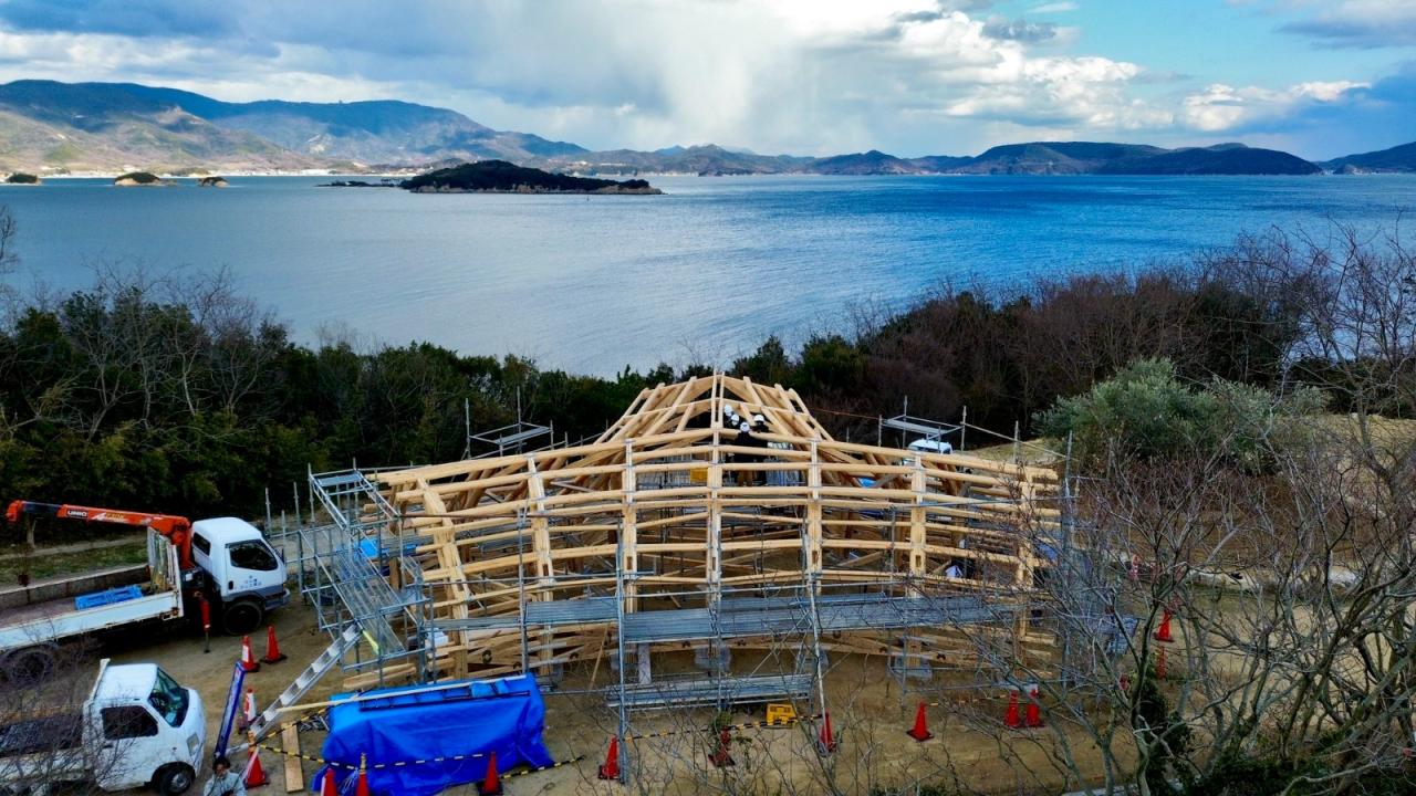 BIM建筑|小豆岛门户休息室 / VUILD Inc.