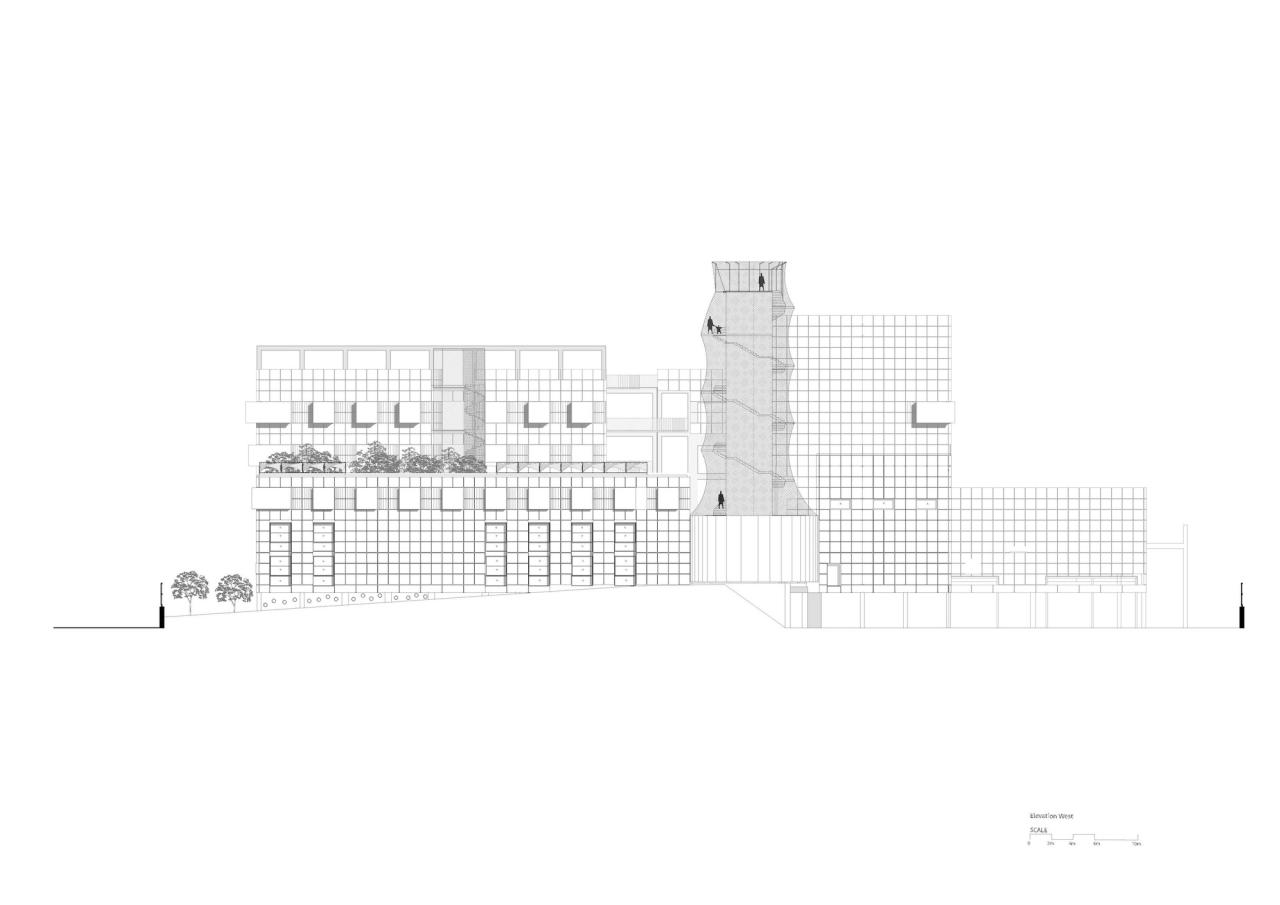 BIM建筑|第三空间文化学习中心 / Studio Saar