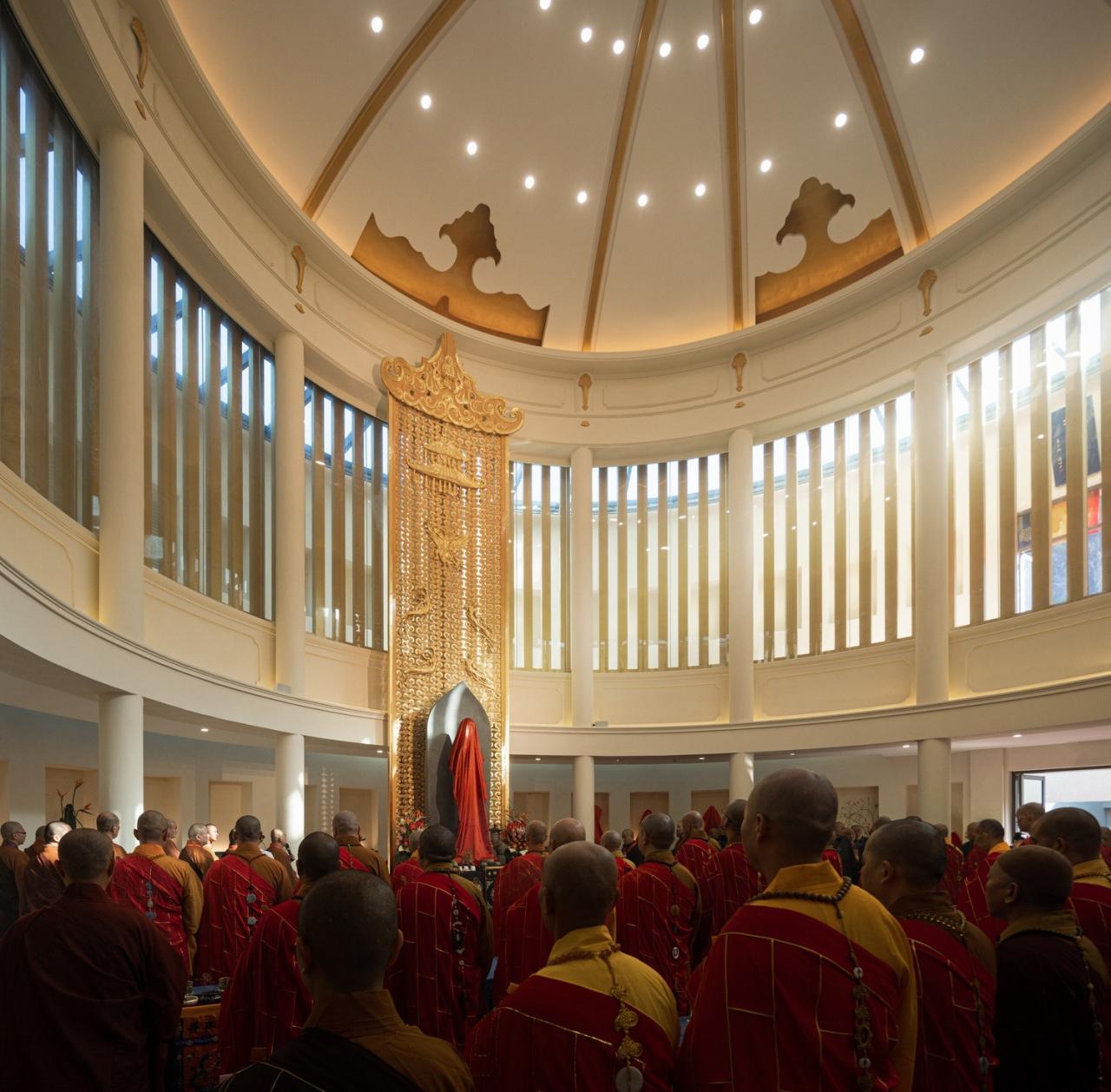 BIM建筑|瑞安普明禅寺 / 孟建民团队