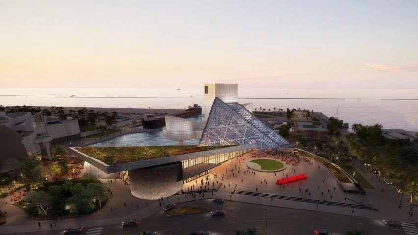 BIM建筑|PAU扩建贝聿铭的摇滚名人堂