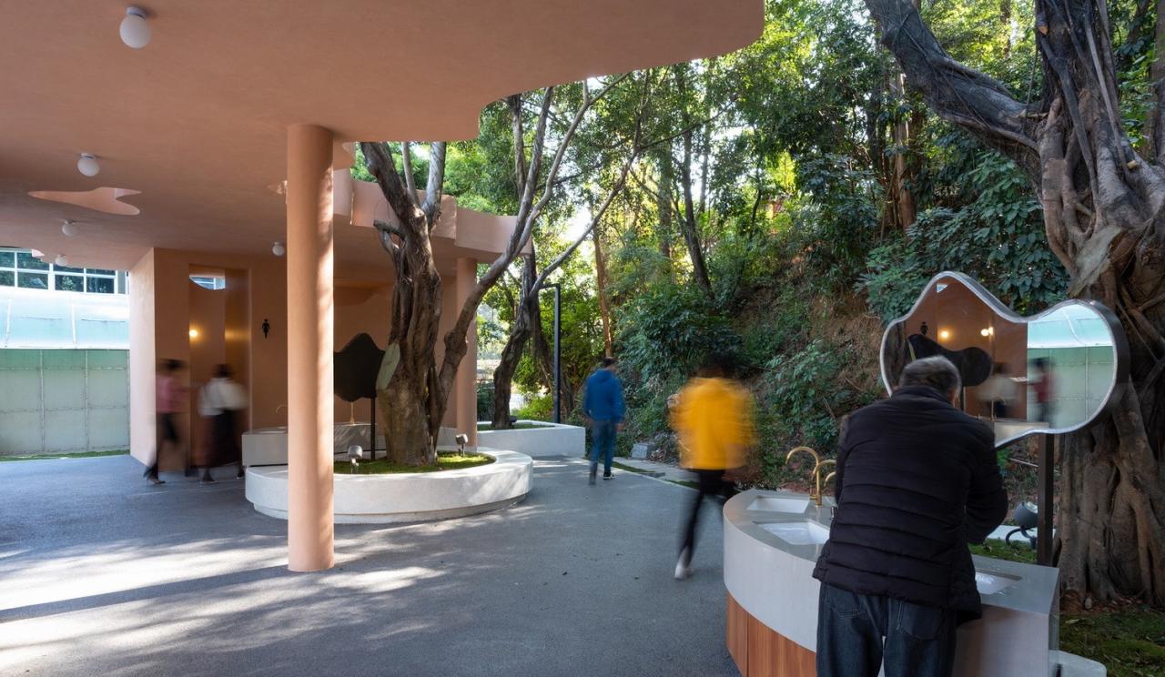 BIM建筑|绯影.驿站：石芽岭公园配套 / Studio 10