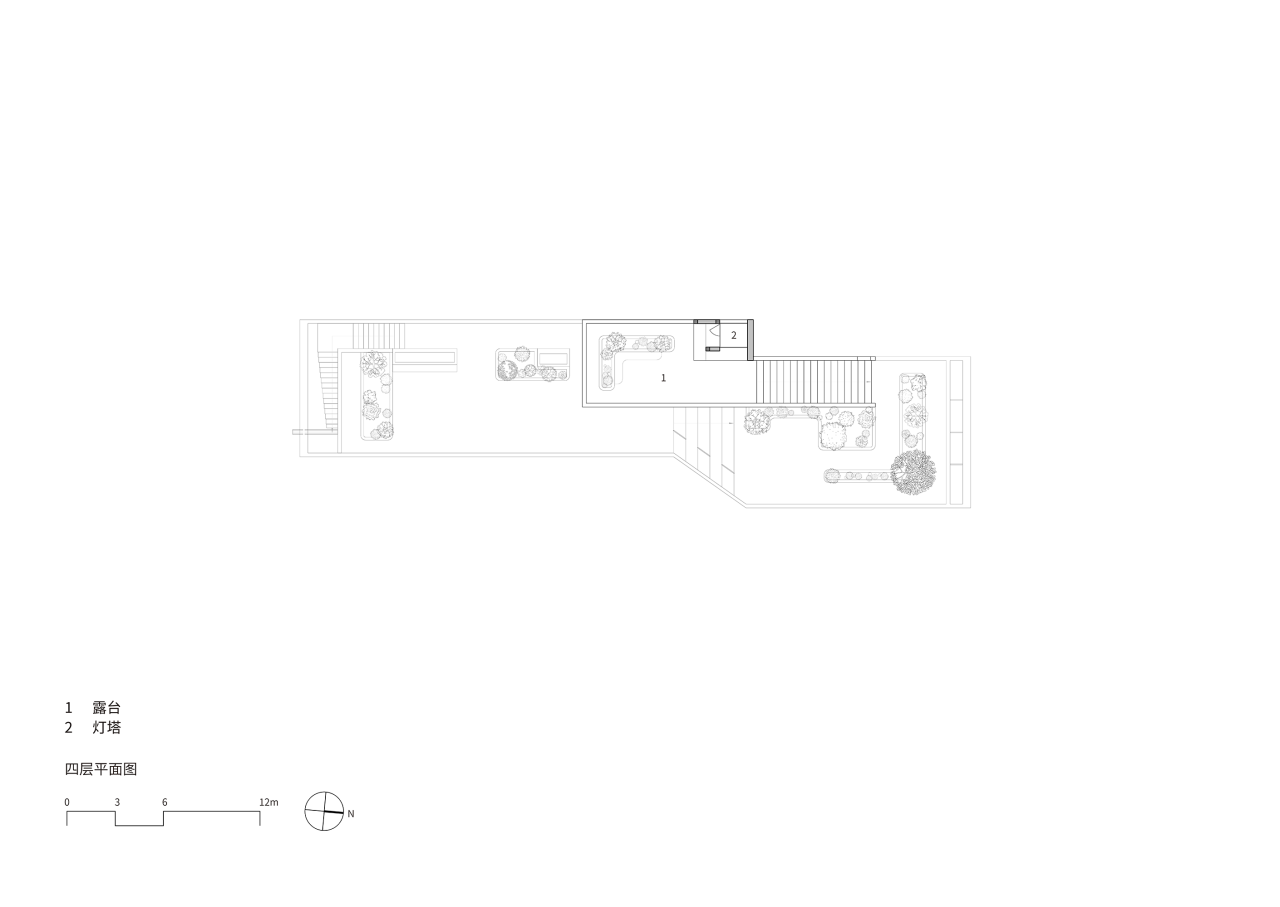 BIM建筑|孤岛浮舟：舟山柴山岛托老所 / 孟凡浩-line+建筑事务所