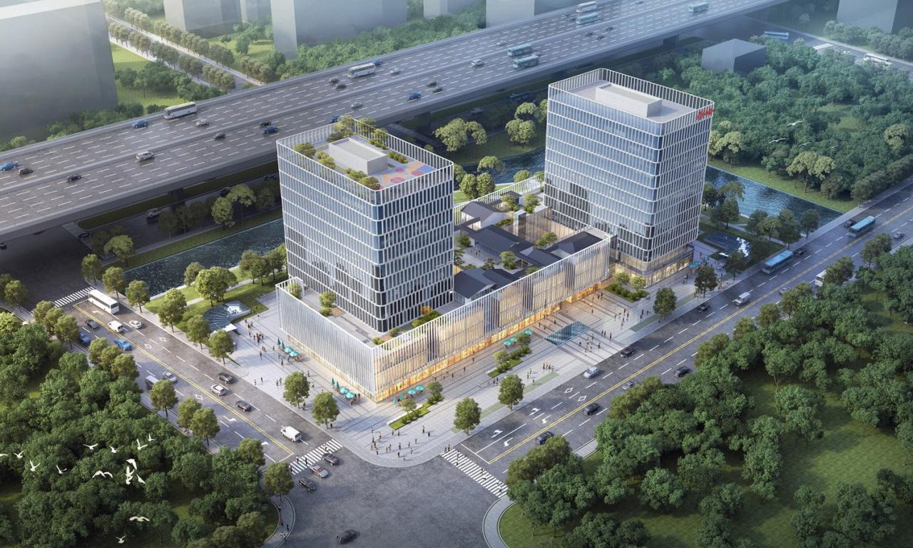 BIM建筑|城市绿谷：寿仙谷 • 数智健康综合体设计竞标方案 / LEAP