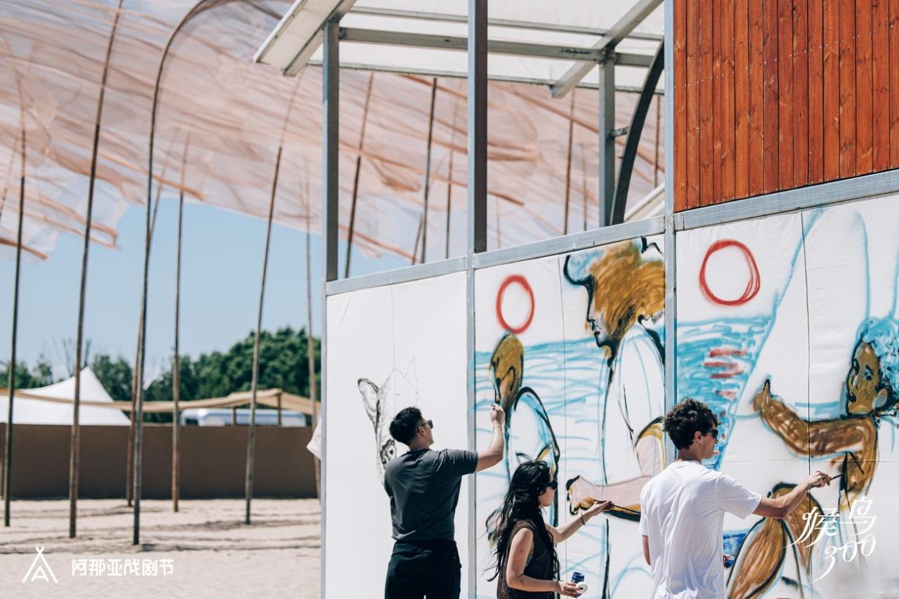 BIM建筑|候鸟沙城 ：“2024阿那亚戏剧节”新作 / 马岩松