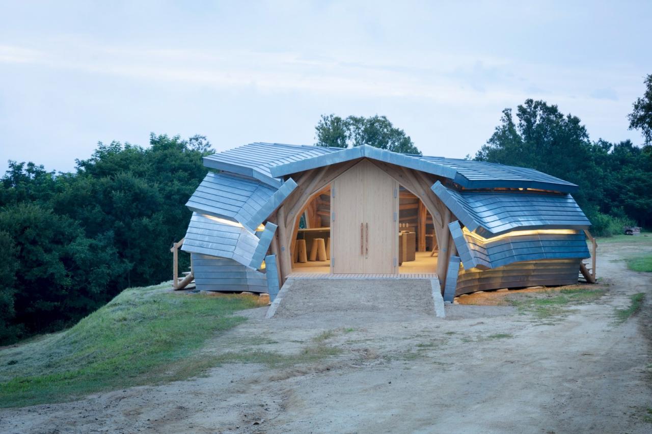 BIM建筑|小豆岛门户休息室 / VUILD Inc.