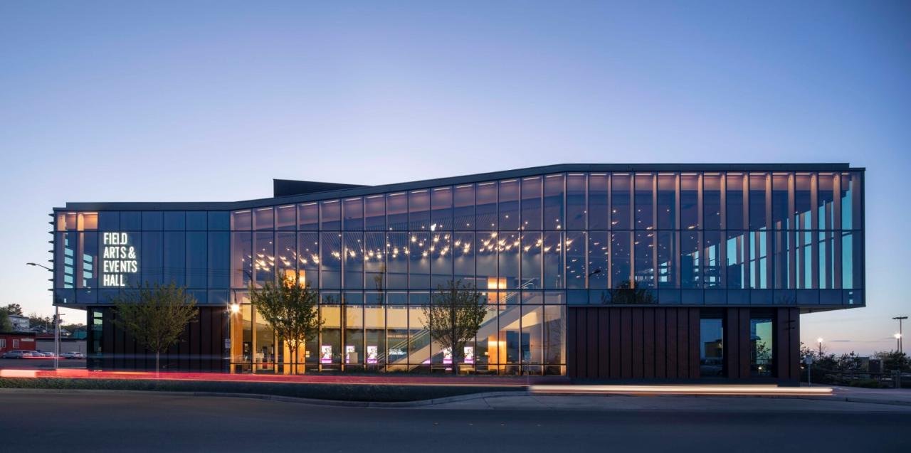 BIM建筑|Field 艺术与活动大厅 / LMN Architects