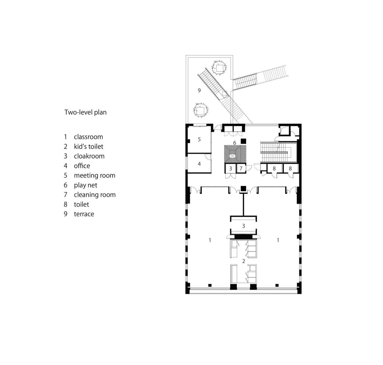 BIM建筑|IBG ”H”幼儿园 / 日比野設計 + 幼児の城