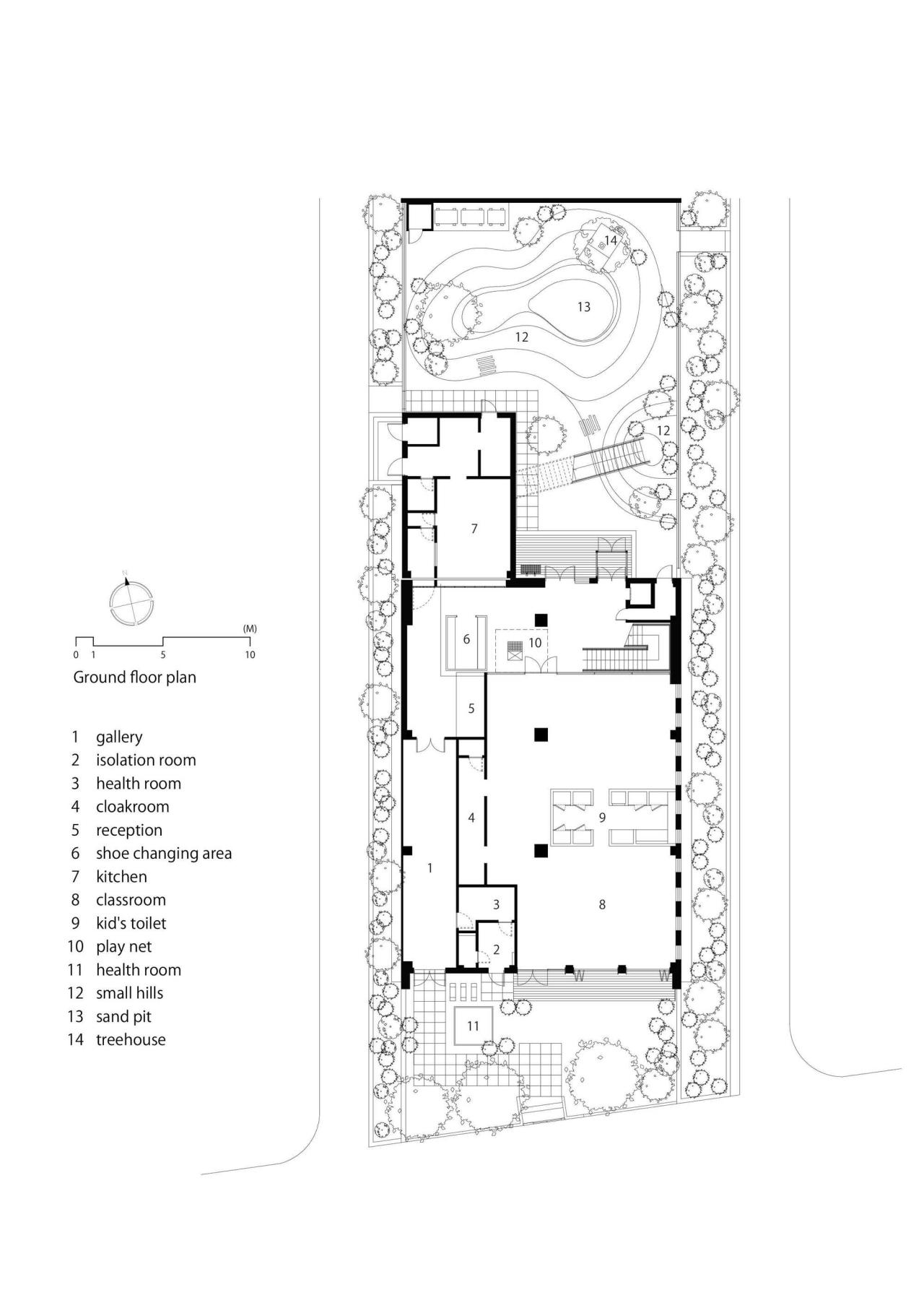 BIM建筑|IBG ”H”幼儿园 / 日比野設計 + 幼児の城