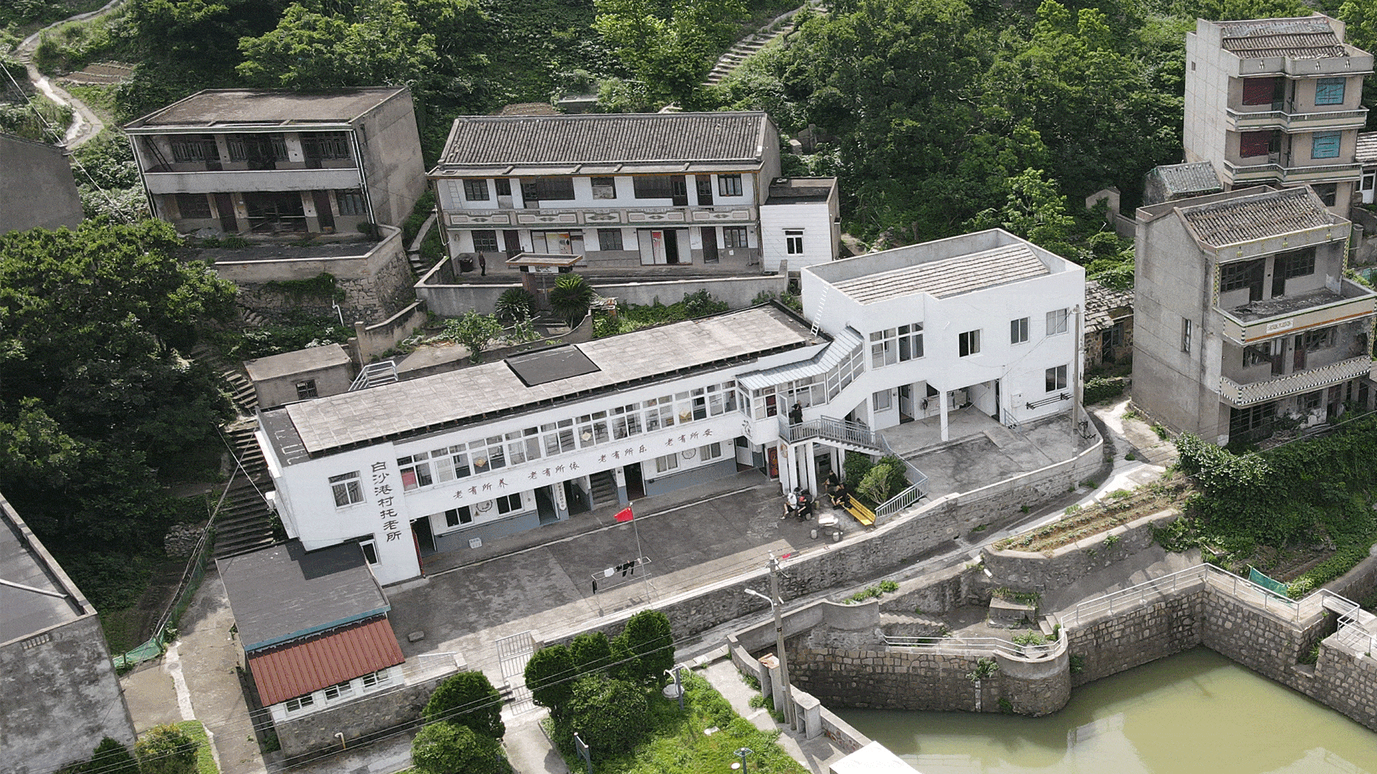 BIM建筑|孤岛浮舟：舟山柴山岛托老所 / 孟凡浩-line+建筑事务所