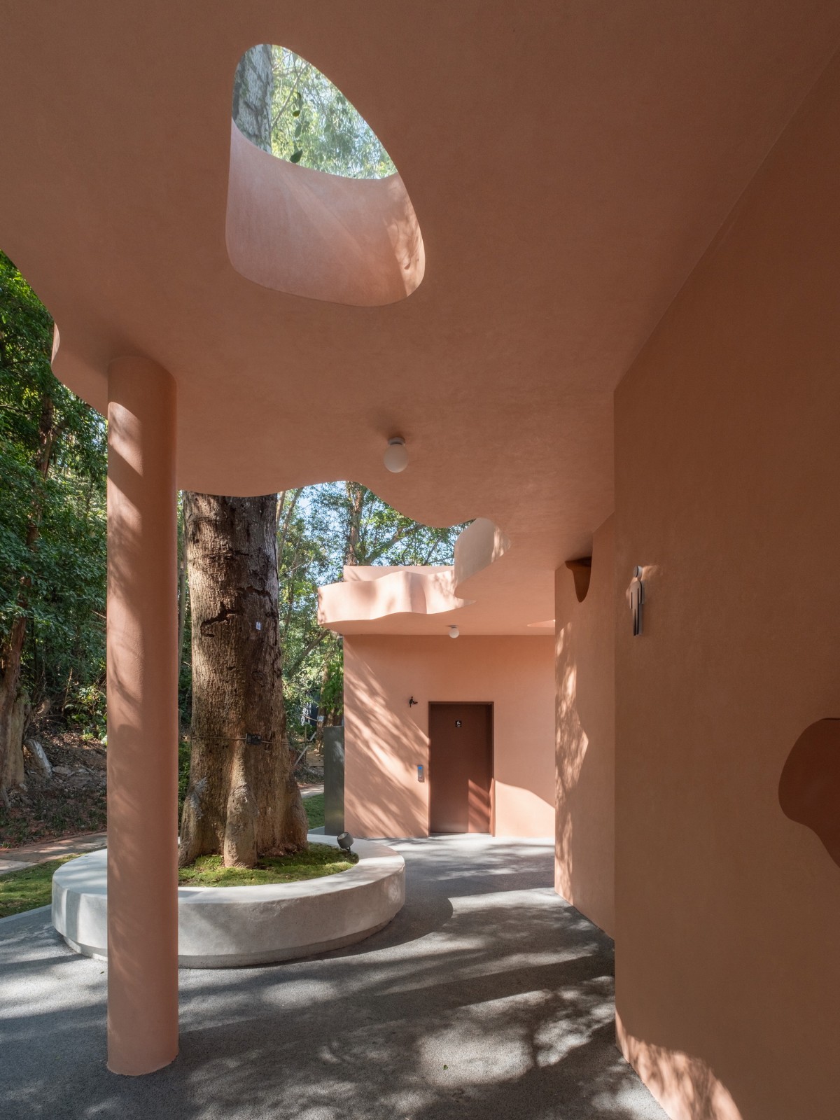 BIM建筑|绯影.驿站：石芽岭公园配套 / Studio 10