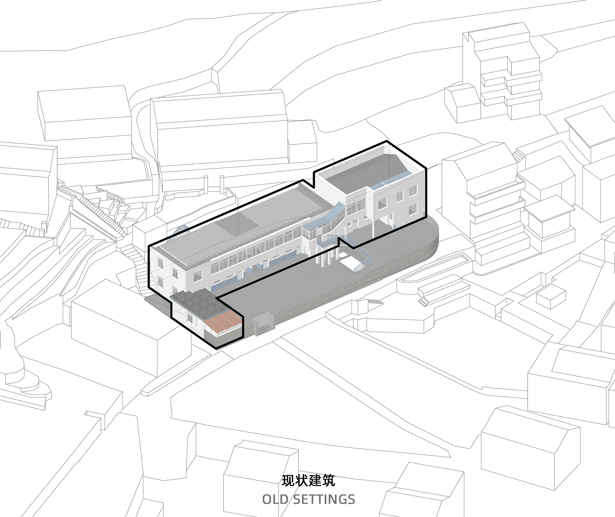 BIM建筑|孤岛浮舟：舟山柴山岛托老所 / 孟凡浩-line+建筑事务所