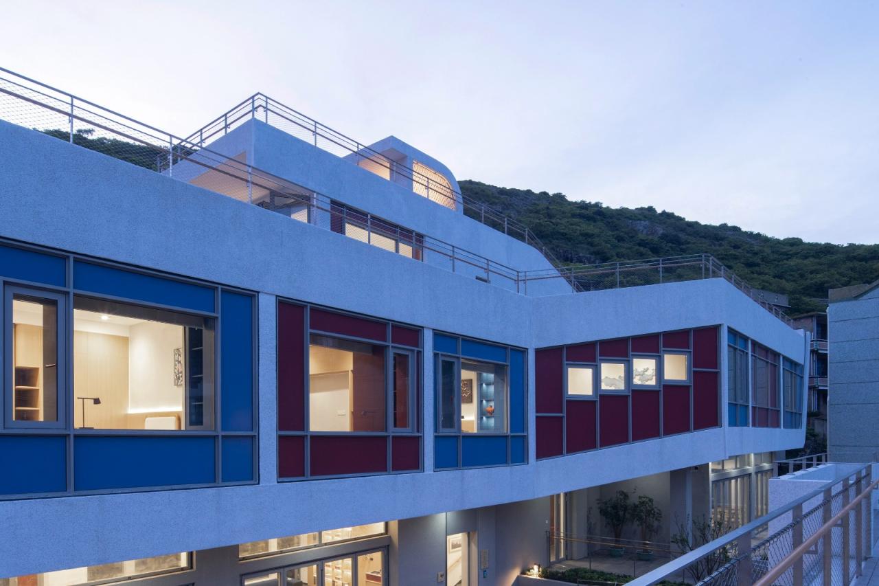 BIM建筑|孤岛浮舟：舟山柴山岛托老所 / 孟凡浩-line+建筑事务所