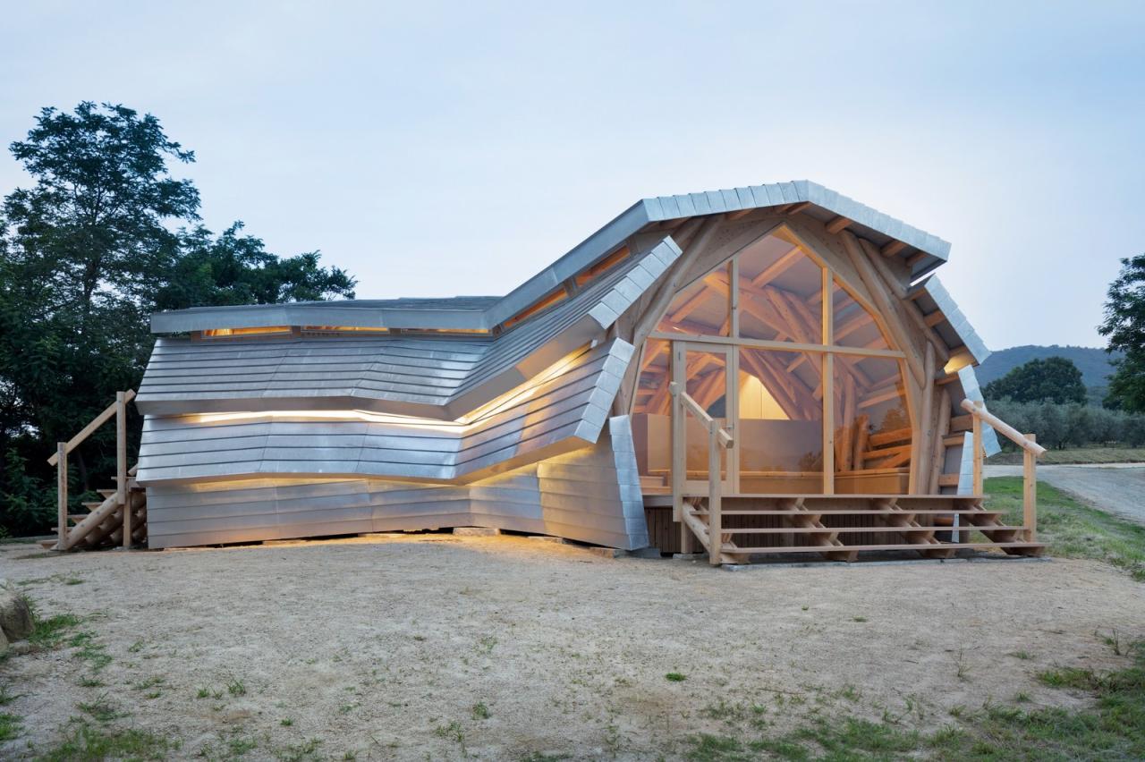 BIM建筑|小豆岛门户休息室 / VUILD Inc.