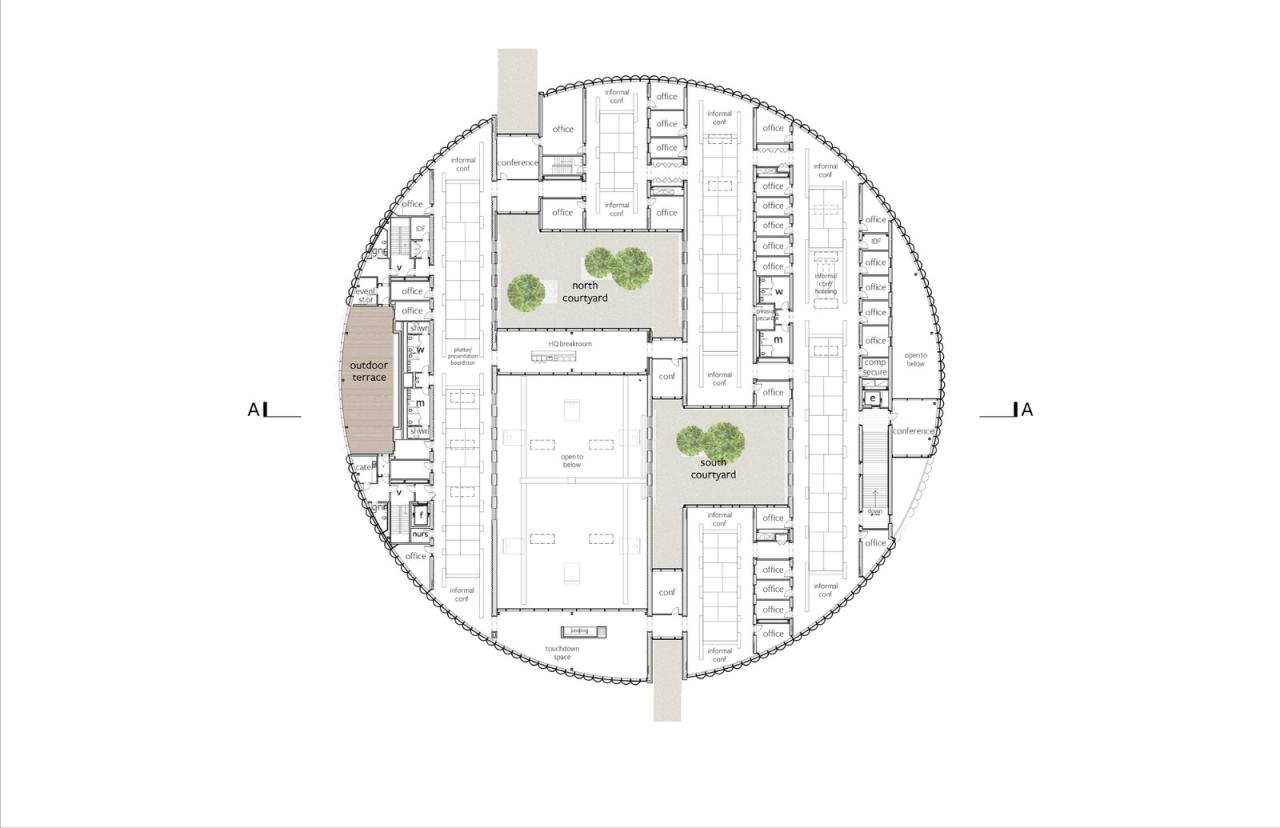 BIM建筑|芝加哥公园区总部和体育馆 / John Ronan Architects