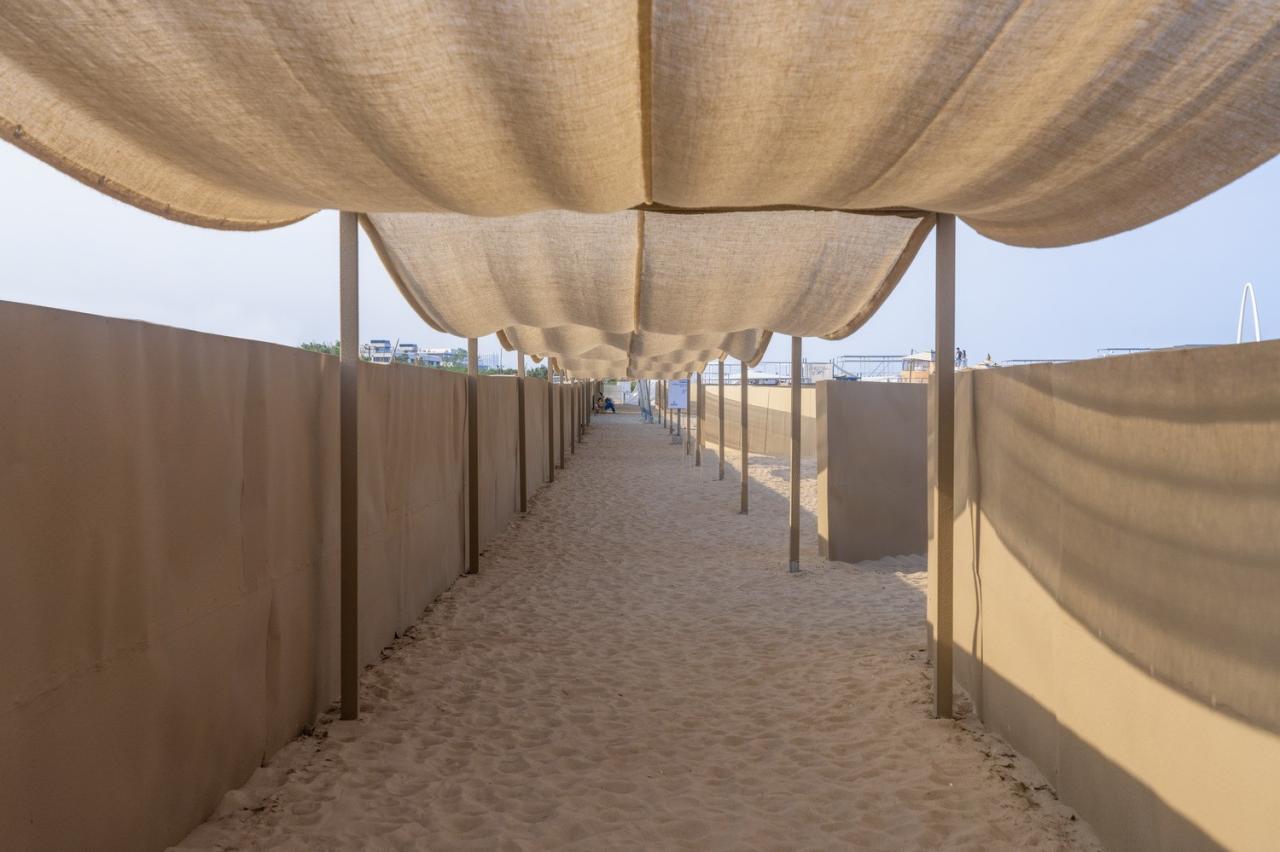 BIM建筑|候鸟沙城 ：“2024阿那亚戏剧节”新作 / 马岩松