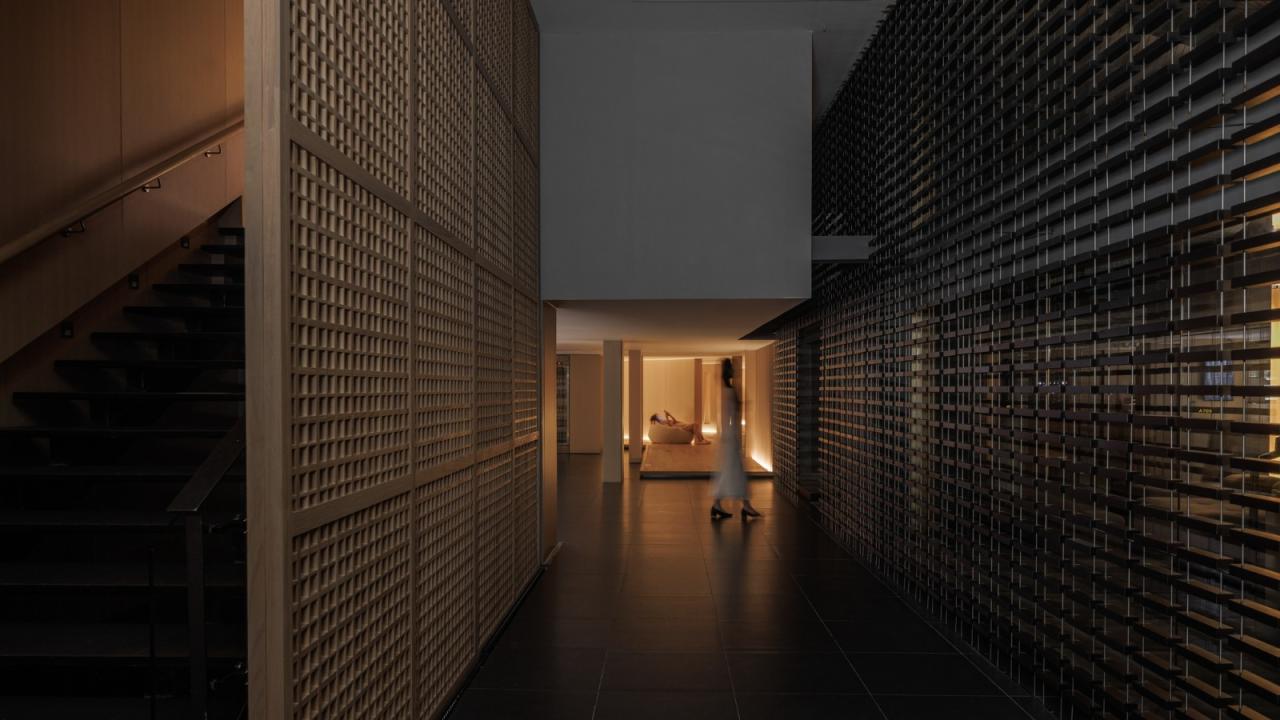 BIM建筑|深圳熹汤水疗中心 / 物柔研究所