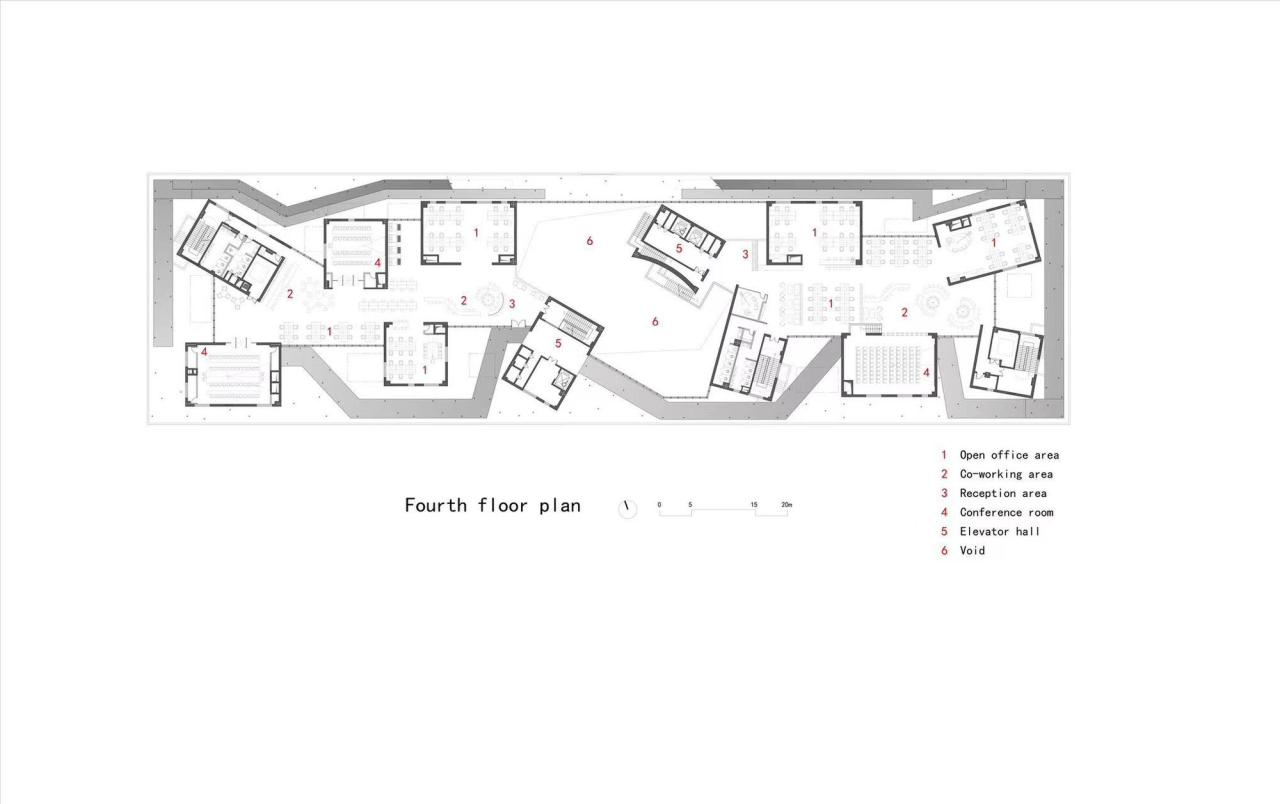 BIM建筑|湖南广电芒果马栏山广场 / 地方工作室