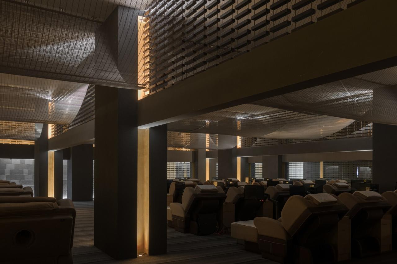 BIM建筑|深圳熹汤水疗中心 / 物柔研究所