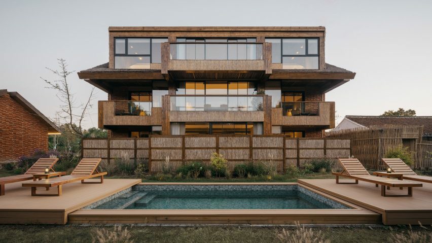 BIM建筑|如莫工作室设计崇明岛松慢旅舍