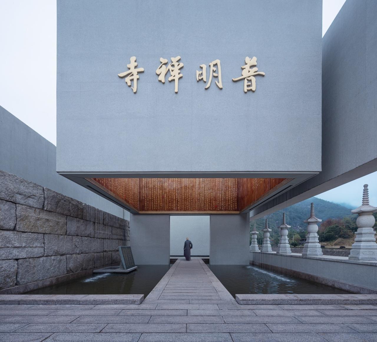 BIM建筑|瑞安普明禅寺 / 孟建民团队