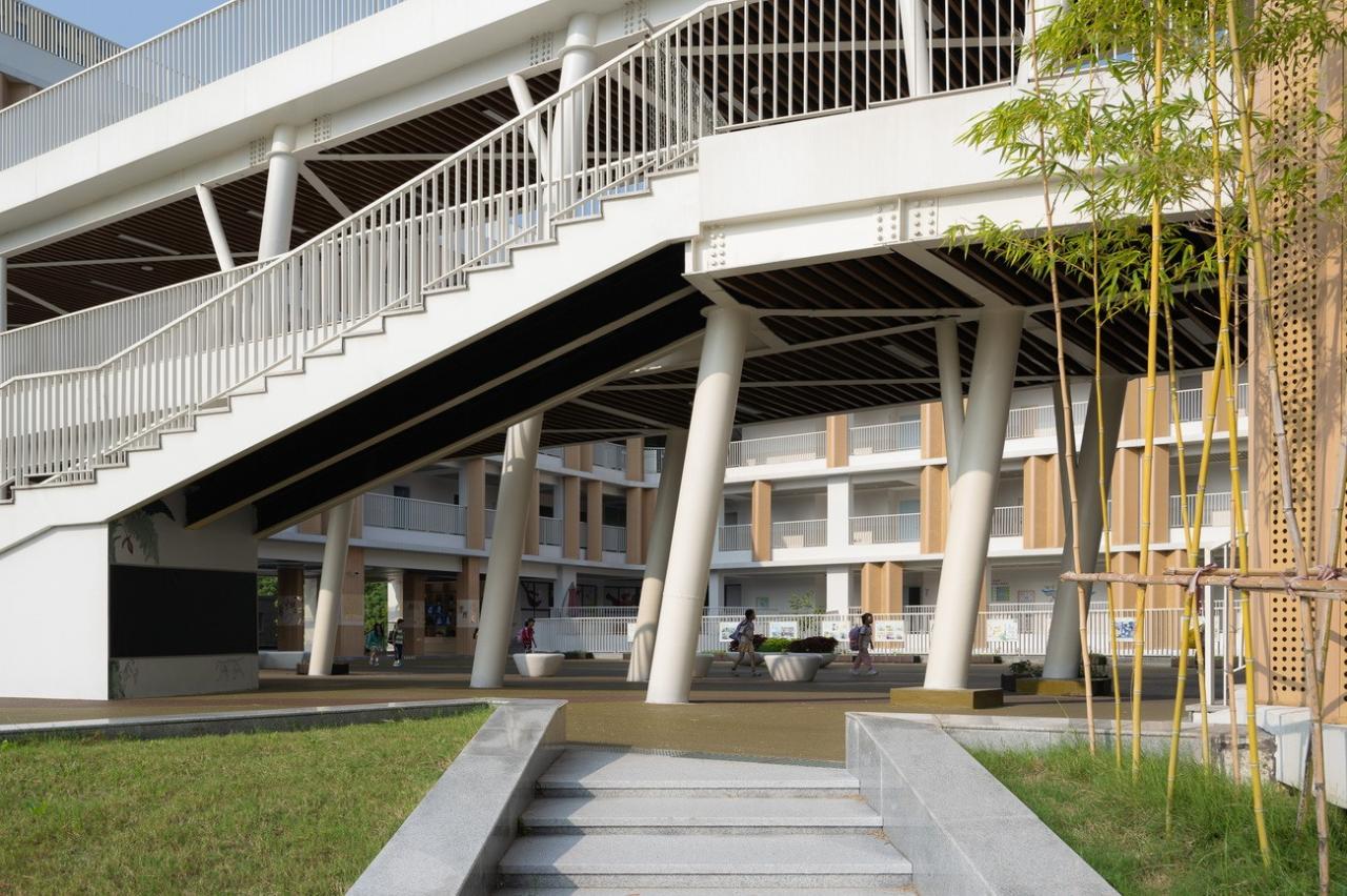 BIM建筑|成长阶梯，无界校园：杭州市上塘单元小学 / 浙江大学建筑设计研究院