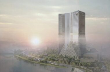 BIM建筑|OMA在孟加拉设计几何摩天-BIM建筑网