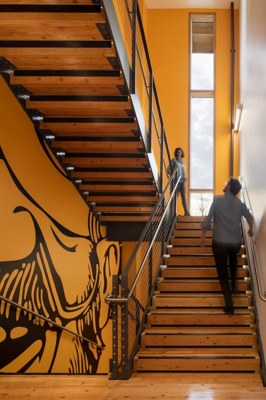 BIM建筑|奥普西建筑工作室为爱达荷州设计木材体育场