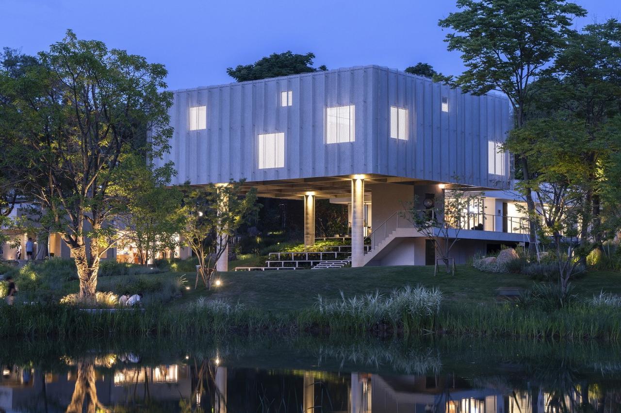 BIM建筑|麓湖CPI岛 / 几里建筑