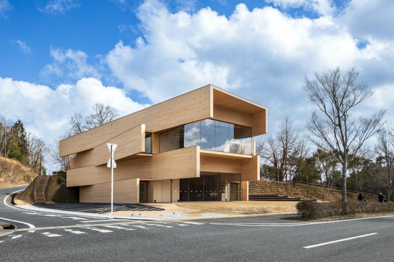 BIM建筑|Kibi Kogen N 广场 / 隈研吾建筑都市设计事务所